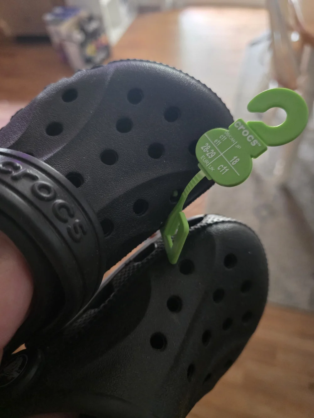 Crocs Kids Classic Clog - Black